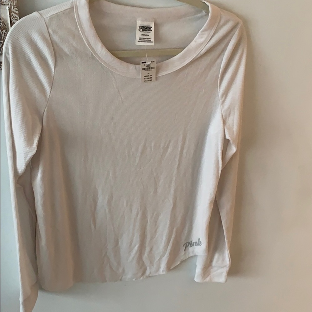 PINK by Victoria’s Secret long sleeve Henley tee